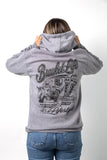 Grey Vintage Hoodie