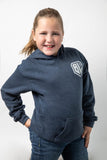 Youth Navy Vintage Hoodie